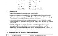 Download RPP Bahasa Indonesia SMP/MTS Kurikulum 2013